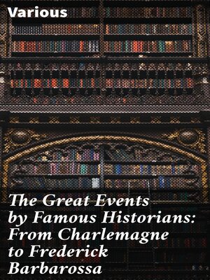 cover image of The Great Events by Famous Historians